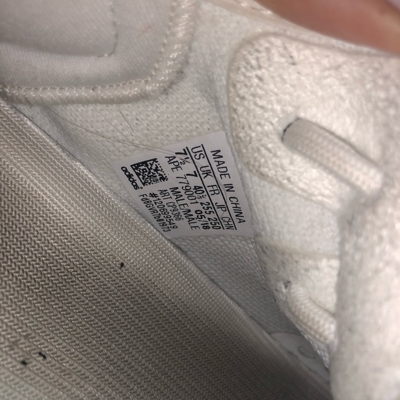 Triple White Yeezy’s